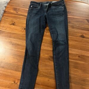 AG Adriano Goldschmied Dark Indigo Skinny Jeans